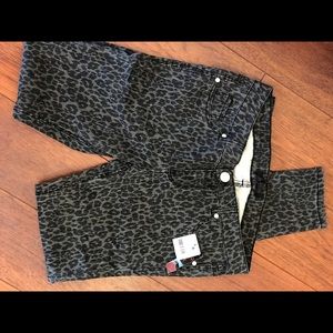 Fire in Los Angeles jeans